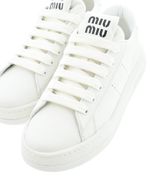 Miu Miu（ミュウミュウ）スニーカー 白 サイズ:EU37(23.5cm位) レディース/2200629825246