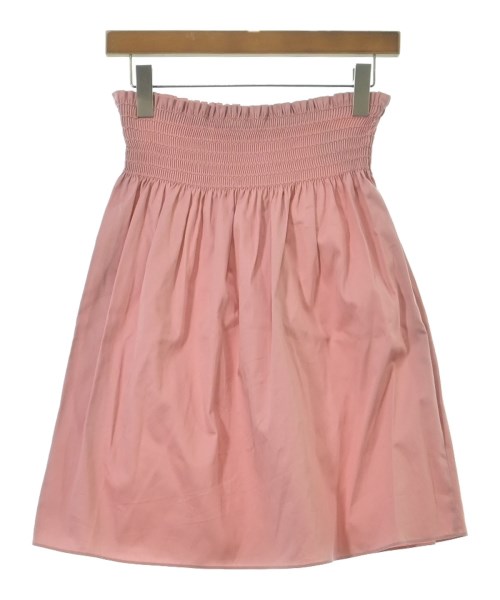 Miu Miu（ミュウミュウ）ミニスカート ピンク サイズ:36(XS位) レディース/2200630148044