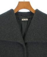 Miu Miu（ミュウミュウ）ステンカラーコート グレー サイズ:38(S位) レディース/2200619705015