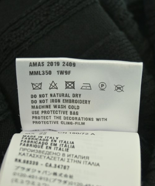 Miu Miu（ミュウミュウ）ニット・セーター 黒 サイズ:36(XS位) レディース/2200623753101