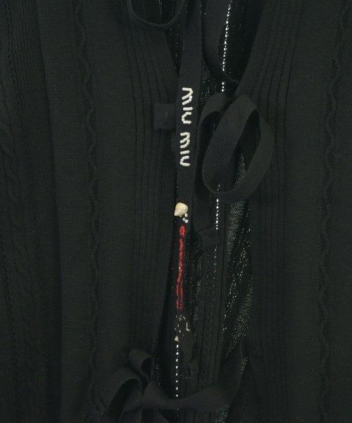 Miu Miu（ミュウミュウ）ニット・セーター 黒 サイズ:36(XS位) レディース/2200623753101