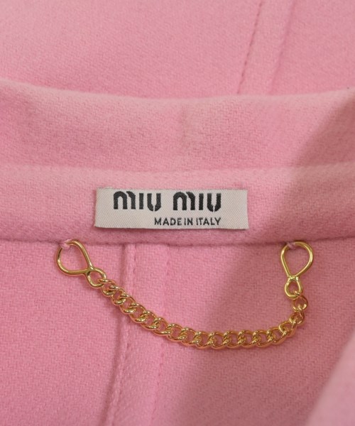 Miu Miu（ミュウミュウ）ジャケット ピンク サイズ:36(XS位) レディース/2200630642023