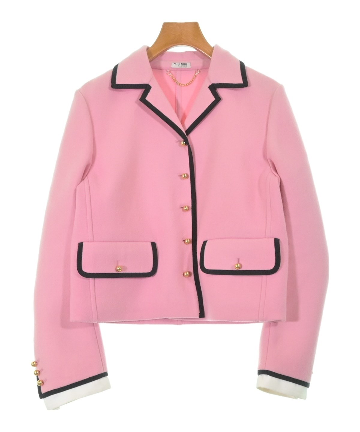 Miu Miu（ミュウミュウ）ジャケット ピンク サイズ:36(XS位