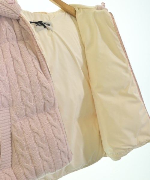 Miu Miu（ミュウミュウ）ダウンジャケット/ダウンベスト ピンク サイズ:36(XS位) レディース/2200631421016