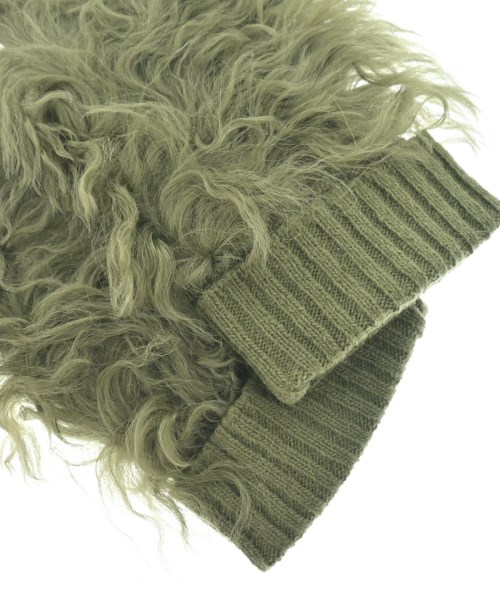 Miu Miu（ミュウミュウ）手袋 カーキ サイズ:- レディース/2200632303151