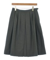 Miu Miu（ミュウミュウ）ひざ丈スカート グレー サイズ:38(S位) レディース/2200630643105