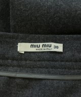Miu Miu（ミュウミュウ）ひざ丈スカート グレー サイズ:38(S位) レディース/2200630643105