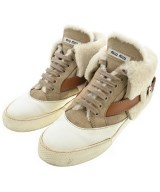 Miu Miu（ミュウミュウ）スニーカー ベージュ サイズ:EU36(22.5cm位) レディース/2200632838073