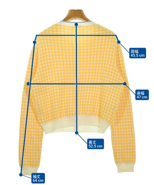 Miu Miu（ミュウミュウ）カーディガン 黄 サイズ:42(M位) レディース/2200633056087