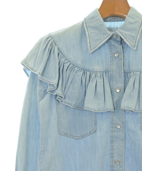 Miu Miu（ミュウミュウ）ブラウス 青 サイズ:36(XS位) レディース/2200620871136