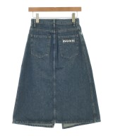 Miu Miu（ミュウミュウ）ひざ丈スカート 青 サイズ:36(XS位) レディース/2200620871143