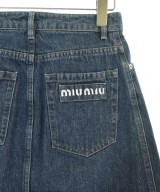Miu Miu（ミュウミュウ）ひざ丈スカート 青 サイズ:36(XS位) レディース/2200620871143