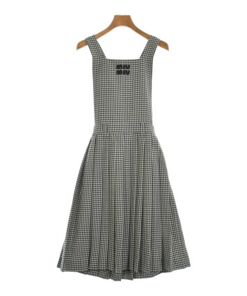miu miu ブラック ワンピース 36 Miu Miu（ミュウミュウ）ワンピース 黒 サイズ:36(XS位) レディース