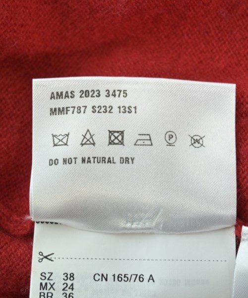 Miu Miu（ミュウミュウ）カーディガン 赤 サイズ:38(S位) レディース/2200633079062