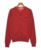 Miu Miu（ミュウミュウ）カーディガン 赤 サイズ:38(S位) レディース/2200633079062