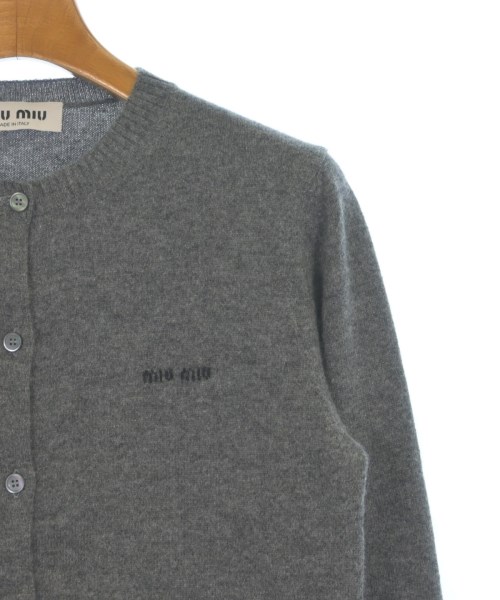 Miu Miu（ミュウミュウ）カーディガン グレー サイズ:38(S位) レディース/2200633079079