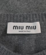 Miu Miu（ミュウミュウ）カーディガン グレー サイズ:38(S位) レディース/2200633079079