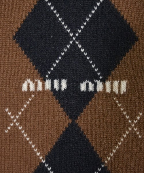 Miu Miu（ミュウミュウ）カーディガン 茶 サイズ:40(M位) レディース/2200633079086