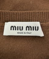 Miu Miu（ミュウミュウ）カーディガン 茶 サイズ:40(M位) レディース/2200633079086