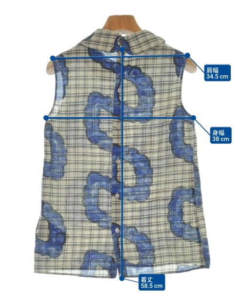 Miu Miu（ミュウミュウ）ブラウス カーキ サイズ:38(S位) レディース/2200615987033