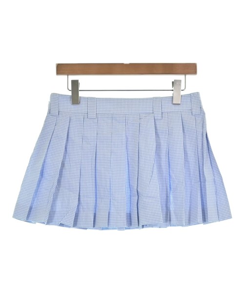 Miu Miu（ミュウミュウ）ミニスカート 青 サイズ:40(M位) レディース/2200634130090