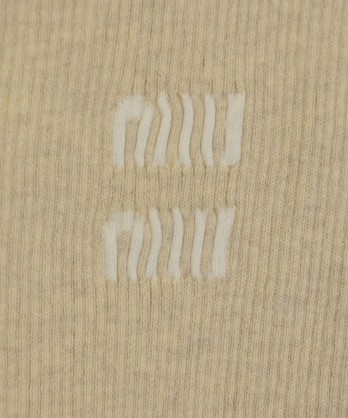 Miu Miu（ミュウミュウ）カーディガン ベージュ サイズ:38(S位) レディース/2200634130120