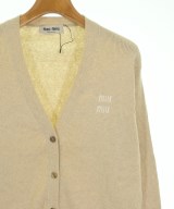 Miu Miu（ミュウミュウ）カーディガン ベージュ サイズ:38(S位) レディース/2200634130120