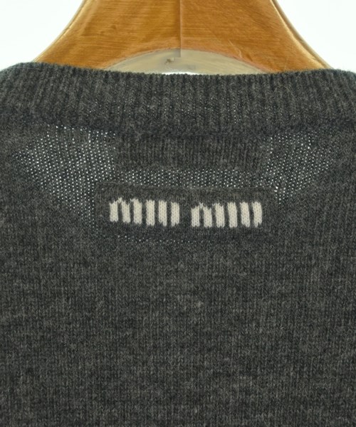 Miu Miu（ミュウミュウ）カーディガン グレー サイズ:40(M位) レディース/2200634130137