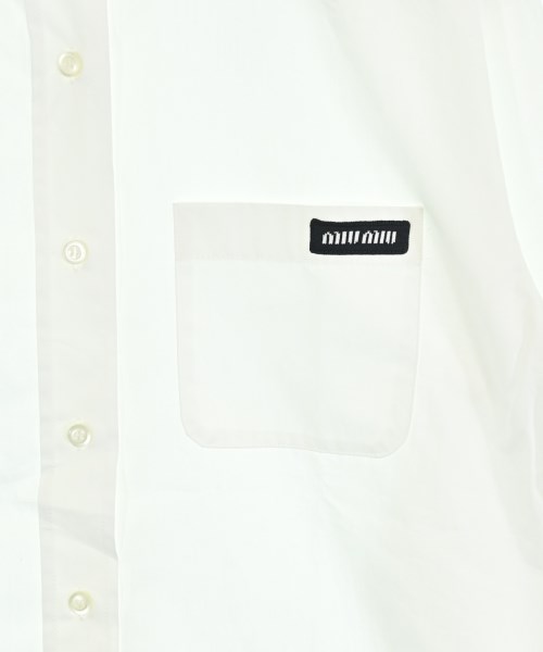 Miu Miu（ミュウミュウ）ブラウス 白 サイズ:38(S位) レディース/2200634130151