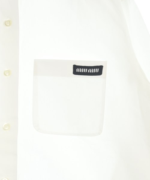 Miu Miu（ミュウミュウ）ブラウス 白 サイズ:38(S位) レディース/2200634130168