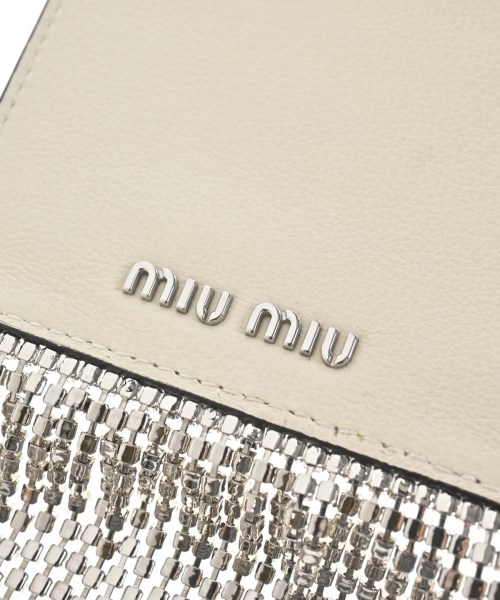 Miu Miu（ミュウミュウ）小物類（その他） 白 サイズ:- レディース/2200634130175