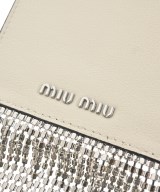 Miu Miu（ミュウミュウ）小物類（その他） 白 サイズ:- レディース/2200634130175