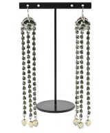 Miu Miu（ミュウミュウ）ピアス シルバー サイズ:- レディース/2200634130182