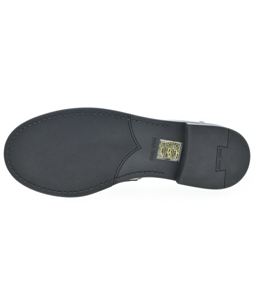 Miu Miu（ミュウミュウ）ドレスシューズ/ローファー 黒 サイズ:EU37(23.5cm位) レディース/2200634130205