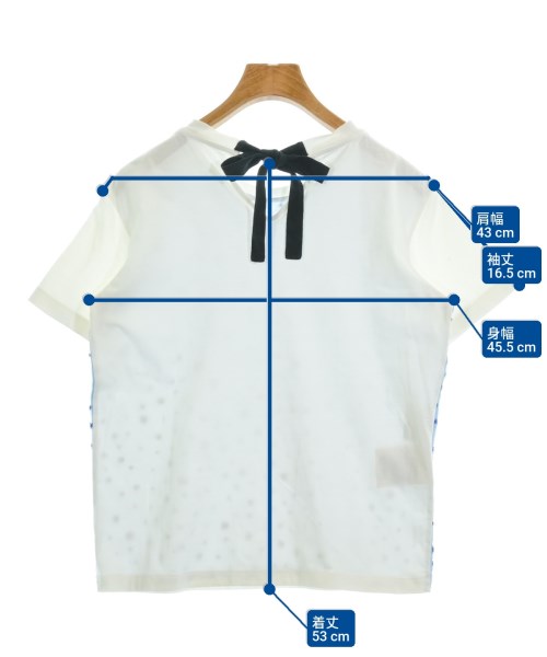 Miu Miu（ミュウミュウ）Tシャツ・カットソー 青 サイズ:S レディース/2200634421020