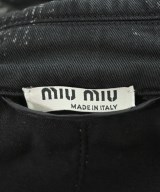 Miu Miu（ミュウミュウ）デニムジャケット 黒 サイズ:38(S位) レディース/2200610218057