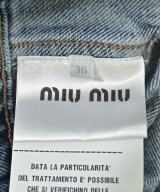 Miu Miu（ミュウミュウ）デニムジャケット 青 サイズ:36(XS位) レディース/2200610537011