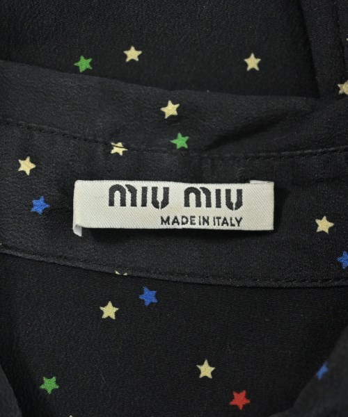 Miu Miu（ミュウミュウ）ブラウス 黒 サイズ:38(S位) レディース/2200610537035