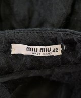 Miu Miu（ミュウミュウ）ひざ丈スカート 黒 サイズ:42(M位) レディース/2200610923036