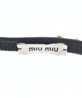Miu Miu（ミュウミュウ）ヘアアクセサリー 黒 サイズ:- レディース/2200611770028