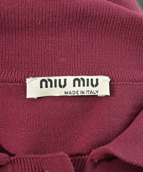Miu Miu（ミュウミュウ）ニット・セーター 赤 サイズ:40(M位) レディース/2200609902011