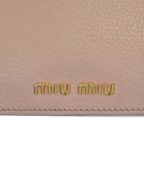 Miu Miu（ミュウミュウ）ショルダーバッグ ピンク サイズ:- レディース/2200610444012