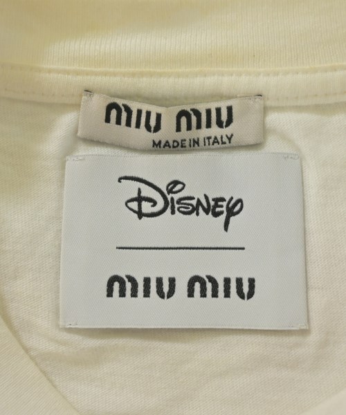Miu Miu（ミュウミュウ）Tシャツ・カットソー 白 サイズ:M レディース/2200613725057