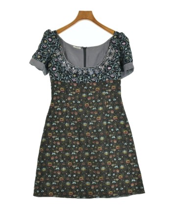 Miu Miu（ミュウミュウ）ワンピース 黒 サイズ:42(M位) レディース