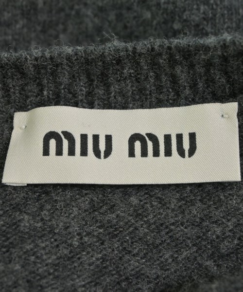 Miu Miu（ミュウミュウ）ニット・セーター グレー サイズ:40(M位) レディース/2200613963015