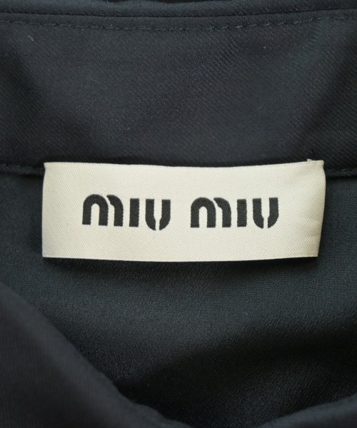Miu Miu（ミュウミュウ）シャツワンピース 紺 サイズ:38(S位) レディース/2200614687132