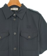 Miu Miu（ミュウミュウ）シャツワンピース 紺 サイズ:38(S位) レディース/2200614687132