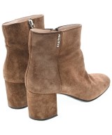 Miu Miu（ミュウミュウ）ブーツ 茶 サイズ:EU36(22.5cm位) レディース/2200610242076