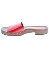 Miu Miu（ミュウミュウ）サンダル 赤 サイズ:EU38(24.5cm位) レディース/2200615061023