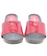 Miu Miu（ミュウミュウ）サンダル 赤 サイズ:EU38(24.5cm位) レディース/2200615061023